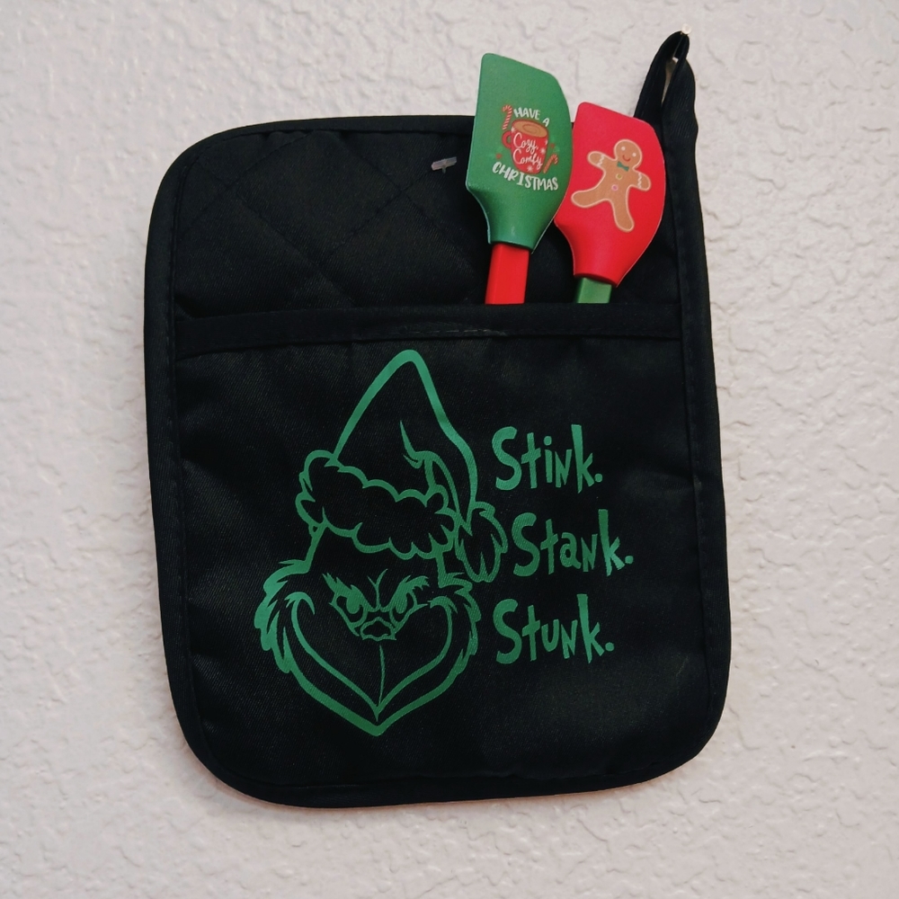 Grinch Oven Mitt ( 1 for $8 or 2 for $15 )